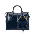 Load image into Gallery viewer, (navy blue)Yareli Tote w/Mini Crossbody Bag Set by Mia K - BagNook