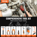 Load image into Gallery viewer, VEVOR 216pc Tool Kit - General Household Hand Tool Set - BagNook