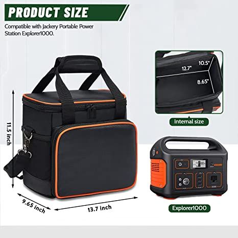 Explorer | Carrying Bag for Jackery Portable Power Station - 3 sizes - BagNook