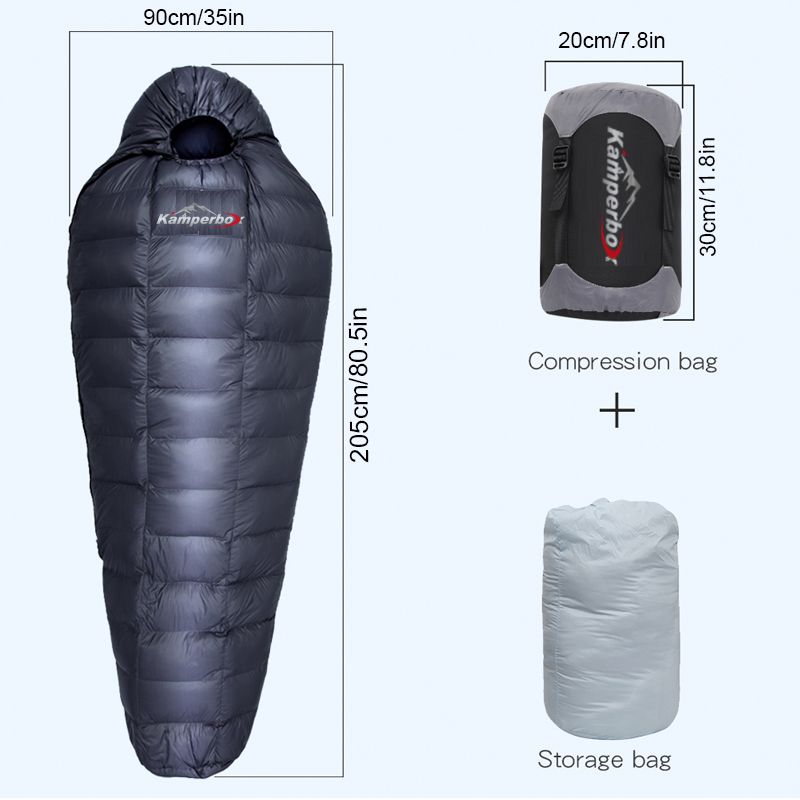 Kamperbox Goose Down Sleeping Bag - BagNook