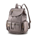 Load image into Gallery viewer, (pewter)Ivanna Backpack by Mia K - BagNook