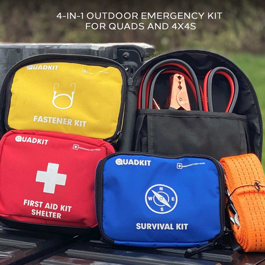 QUADKIT ATV Emergency Kit (106 Essential Items) for ATV, OFF ROAD - BagNook
