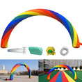Load image into Gallery viewer, VEVOR Inflatable Rainbow Arch 26ftx10ft 110W w/Blower - BagNook