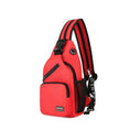 Load image into Gallery viewer, (red)Canvas Color Pop Shoulder / Sling / Crossbody Bag - BagNook