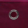 Load image into Gallery viewer, Storage Boxes 4pc 12.6"x12.6"x12.6" Fabric -Drk Red - BagNook