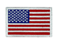 Load image into Gallery viewer, (red white & blue)Tactical USA Flag Patch w/Detachable Backing - BagNook