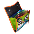 Load image into Gallery viewer, The Sidekick Monster - 2 Inch Zipper Binder - Aqua - BagNook
