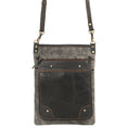 Load image into Gallery viewer, Vela Grey Clutch/Crossbody - Upcycled - BagNook