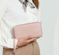 Load image into Gallery viewer, (rose pink)Aurora M Signature Wallet Handbag by Mia k - BagNook