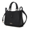 Load image into Gallery viewer, (black)Melody V-Leather Tote by Mia K - BagNook