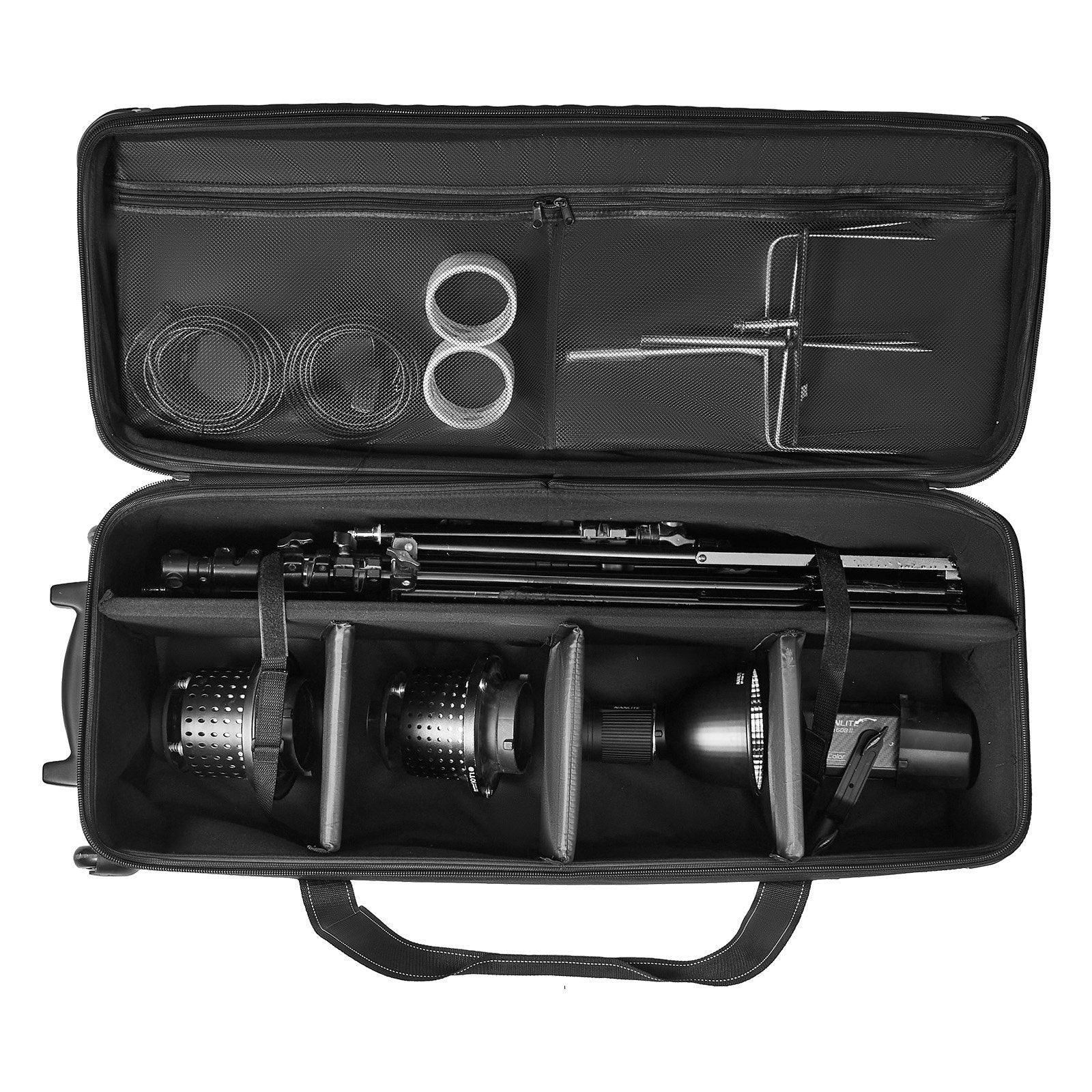 Studio Equipment Tolley Case (39.37x14.96x12.60) Rolling Bag - BagNook