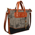 Load image into Gallery viewer, Gail Grey Tote Bag - Upcycled - Embodies Utility - BagNook