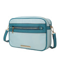 Load image into Gallery viewer, (baby blue-navy)Jimena Crossbody Pouch Handbag by Mia K - BagNook