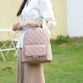 Load image into Gallery viewer, (mauve)Dimitria Quilted Daypack by Mia K - BagNook