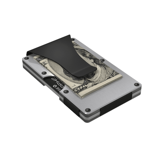 SILVER Aluminum Money Clip - BagNook