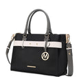 Load image into Gallery viewer, (black)Jamie Satchel Handbag by Mia K - BagNook