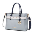 Load image into Gallery viewer, (denim blue)Jamie Satchel Handbag by Mia K - BagNook