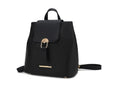 Load image into Gallery viewer, (black)Ingrid Vegan Leather Convertible Daypack by Mia k - BagNook