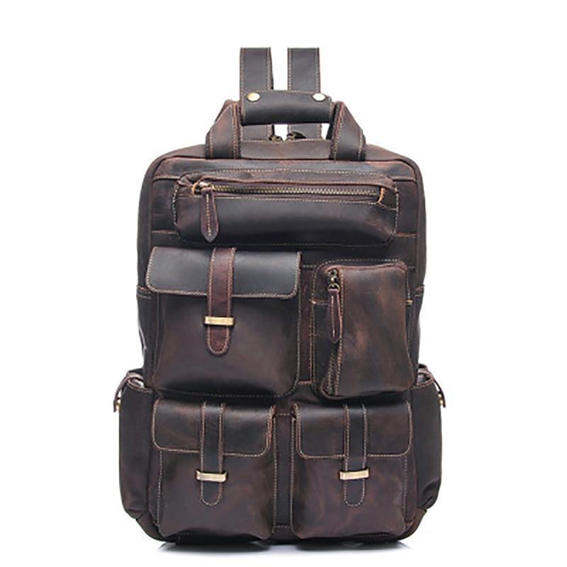 The Shelby Backpack | Handmade Genuine Leather Backpack - BagNook