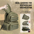 Load image into Gallery viewer, VEVOR Tactical Range Backpack for 6 Pistols - Green - BagNook