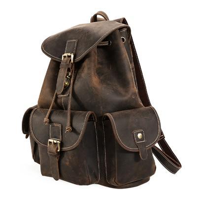 The Thorsen Backpack | Small Handmade Genuine Leather Backpack - BagNook