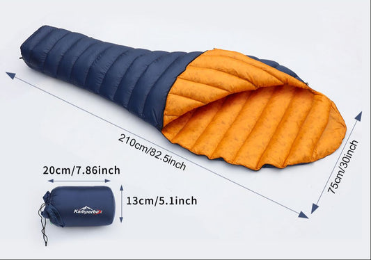 Kamperbox Ultra Light Down Sleeping Bag - UL250 - BagNook