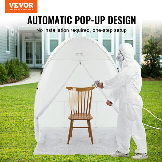 VEVOR Spray Paint Pop-Up Tent - 60x60x70in - BagNook