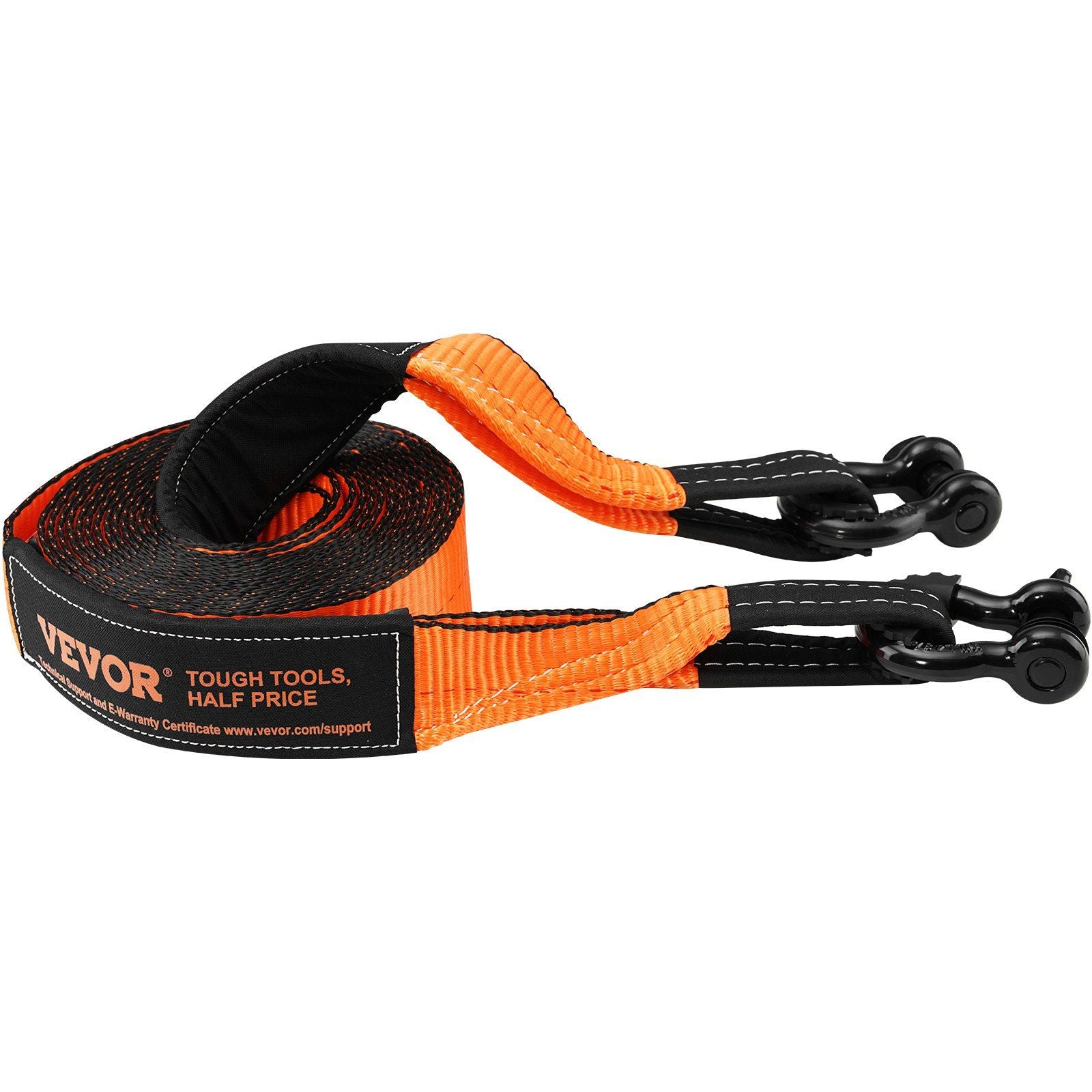 VEVOR Off-Road Winch Recovery Kit, 3" x 30' Heavy Duty 30,000lbs Tow Strap - BagNook