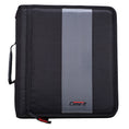 Load image into Gallery viewer, (jet black)The Classic - 2 Inch Zipper Binder w/Shoulder Strap - BagNook