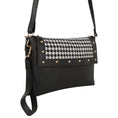 Load image into Gallery viewer, Millie Houndstooth Print Convertible Crossbody - BagNook