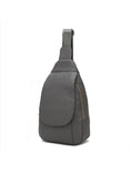 Load image into Gallery viewer, (grey)Cleisy M Embossed Women Sling Bag by MKF - BagNook