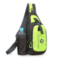 Load image into Gallery viewer, (green)Seamless Colorful Sling Bag with Water Pouch - BagNook