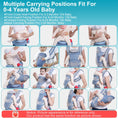 Load image into Gallery viewer, (blue)Multi Baby Carrier with Hip Seat - BagNook