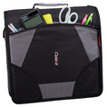 Load image into Gallery viewer, (jet black)The King-Sized Zip Tab -4 Inch Binder w/Removeable file folder - BagNook