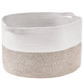 Load image into Gallery viewer, VEVOR Cotton Rope Storage Basket (22 x 22 x 14 in) 23gal Capacity - BagNook