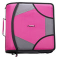Load image into Gallery viewer, (magenta)The King-Sized Zip Tab -4 Inch Binder w/Removeable file folder - BagNook