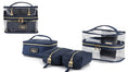 Load image into Gallery viewer, (navy)Emma Cosmetic 4pc Set by MiaK - BagNook