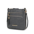 Load image into Gallery viewer, (charcoal)Angelina Crossbody Handbag Purse by Mia K. - BagNook