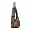 Load image into Gallery viewer, Kathmandu Collection | Vibrant Patchwork Bee Crossbody/Hobo Bag - BagNook