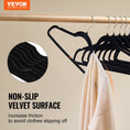 Load image into Gallery viewer, 50 Non-Slip Velvet hangers, 360 swivel hook - bagNook.com