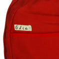 Load image into Gallery viewer, Lively Red Fabric Art School Daypack - BagNook