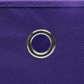 Load image into Gallery viewer, Storage Boxes w/Lids 4pc 12.6"x12.6"x12.6" Fabric - Purple - BagNook