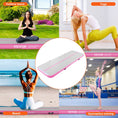 Load image into Gallery viewer, VEVOR Gymnastics Inflatable Air Mat, 4" Thick, 10ft Pink - BagNook