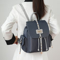 Load image into Gallery viewer, (charcoal light grey)Paula Women Backpack by Mia K - BagNook