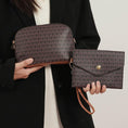 Load image into Gallery viewer, (brown)Lippa M Signature Crocodile Embossed Tote Set by Mia K - BagNook