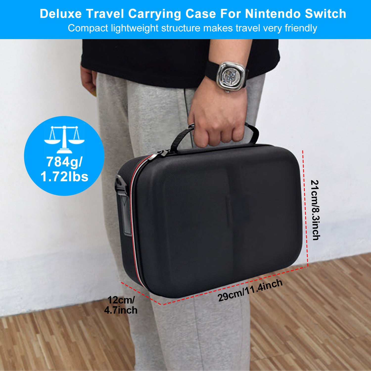 Portable Deluxe Carrying Case for Nintendo Switch - BagNook
