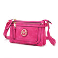 Load image into Gallery viewer, (fuchsia)Elaina Multi Pocket Crossbody Handbag by Mia K - BagNook