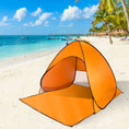 Load image into Gallery viewer, (orange)PopUp Sunshade w/Bag - BagNook