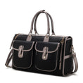 Load image into Gallery viewer, (pewter)Genevieve Duffel Color Block by Mia k - BagNook