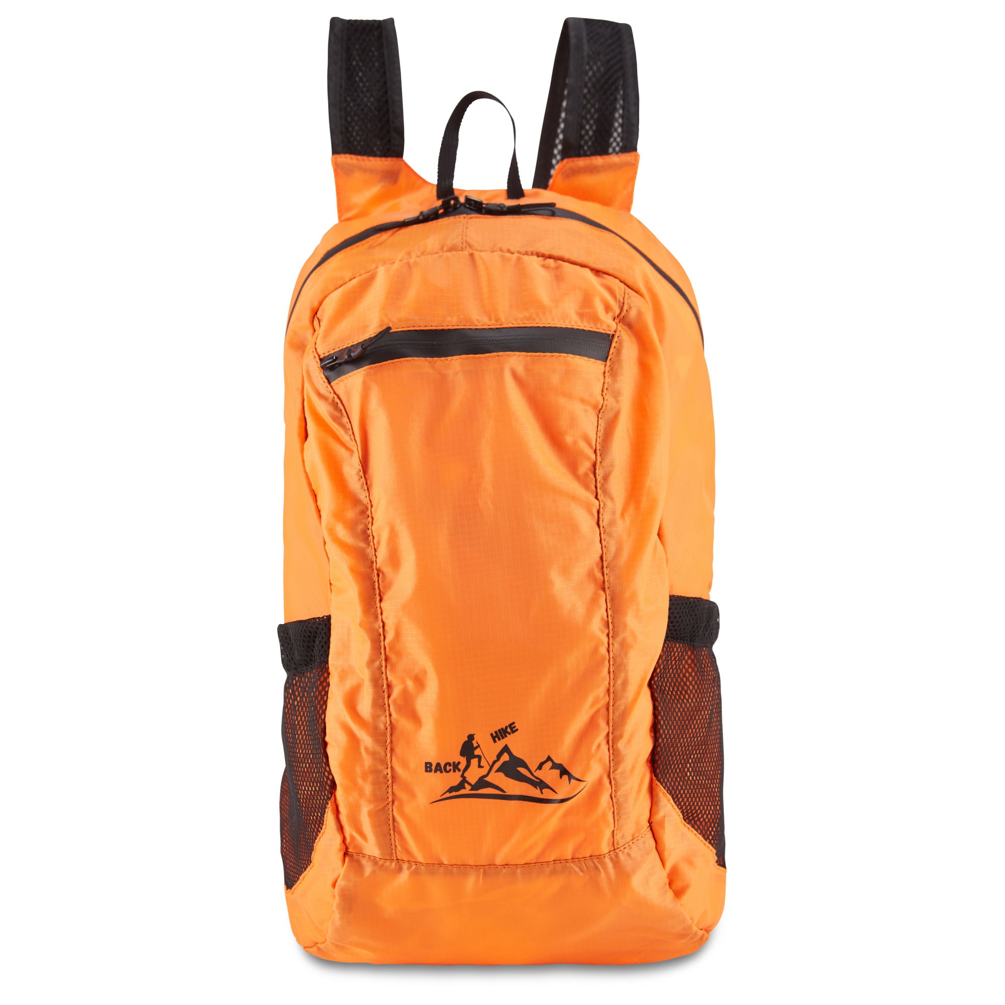 (orange)HIKE Back - Folding & Compact Backpack - BagNook